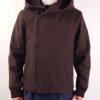 Brown organic wool Loden jacket| Sustainable menswear
