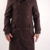 Brown organic wool Loden coat | Sustainable menswear