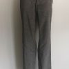 contemporary menswear corduroy tapered chino dark grey