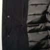 Black cotton velour parka | sustainable menswear