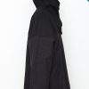 Black Colorblock Wool jacket | Sustainable menswear