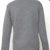 Grey cashmere-blend knit cardigan | Sustainable menswear