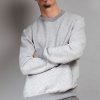 Grey luxurious sweater | Sustainable menswear