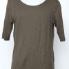 Double-layer Tee olive | Sustainable menswear